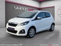 Peugeot 108 1.0 vti 72cv bvm5 style - climatisation - suivi entretien - garantie occasion simplicicar toulon est simplicicar...