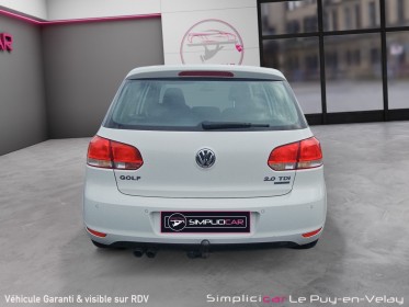 Volkswagen golf 2.0 tdi 140 fap cr bluemotion confortline occasion simplicicar velay simplicicar simplicibike france