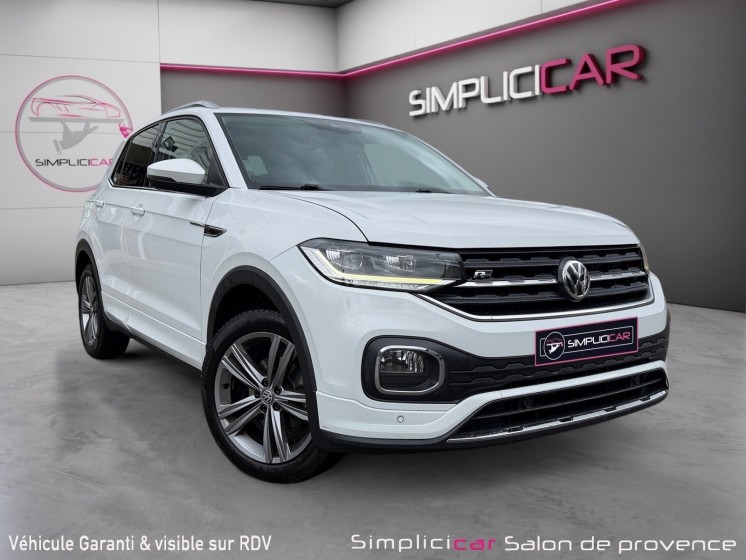 Volkswagen t-cross 115cv/bvm6 r-line/attelage/carplay et virtual cockpit/garantie 12 mois occasion simplicicar salon de...