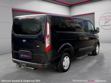 Ford transit custom kombi l2h1 130 bva 9 places attelage tpmr garantie 12 mois occasion simplicicar nimes - rb auto...