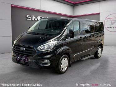 Ford transit custom kombi l2h1 130 bva 9 places attelage tpmr garantie 12 mois occasion simplicicar nimes - rb auto...
