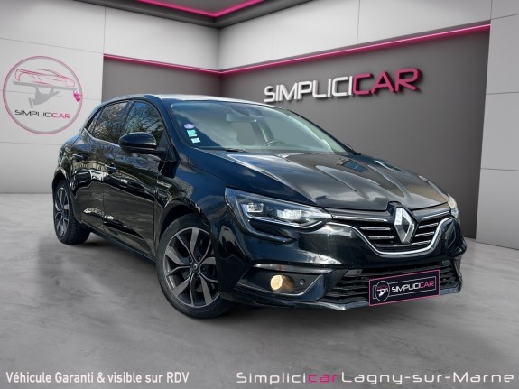 Renault megane iv berline 1.6 tce 165 energy edc intens - entretien full renault - vidange boite effectuée - affichage...