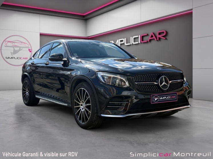 Mercedes glc coupe 43 amg 9g-tronic 4matic executive toit ouvrant camera de recul garantie 12 mois occasion montreuil (porte...