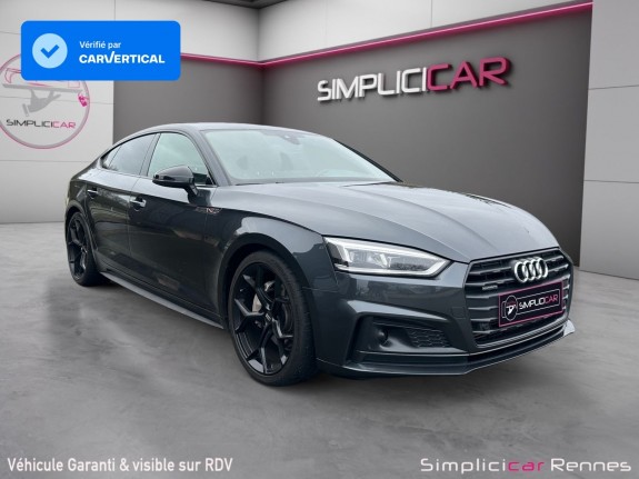 Audi a5 sportback 3.0 v6 tdi s line s tronic 7 quattro - camera de recul  - sièges chauffants - bluetooth - régulateur...