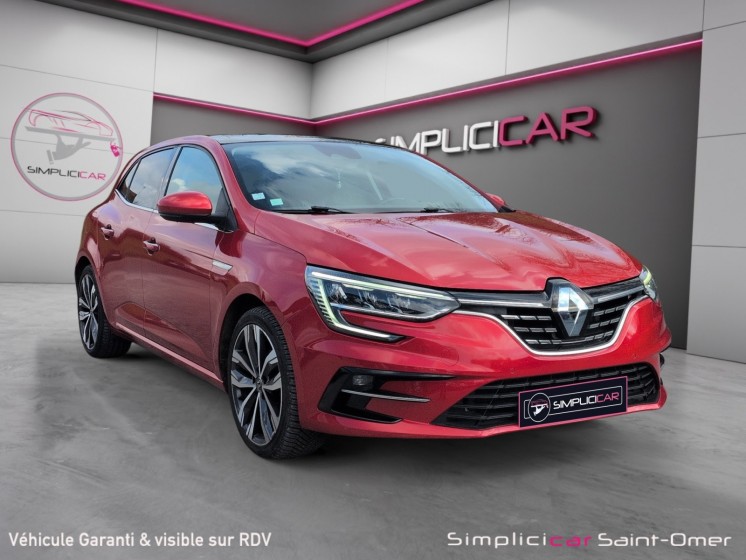 Renault megane iv berline dci 115 edc pack extérieur rs-line  attelage et toit ouvrant panoramique garantie 12 mois occasion...