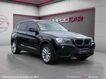 Bmw x3 f25 sdrive 18d 143ch luxe a - garantie 12 mois occasion simplicicar brest simplicicar simplicibike france