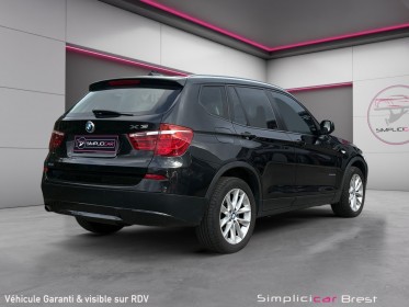 Bmw x3 f25 sdrive 18d 143ch luxe a - garantie 12 mois occasion simplicicar brest simplicicar simplicibike france