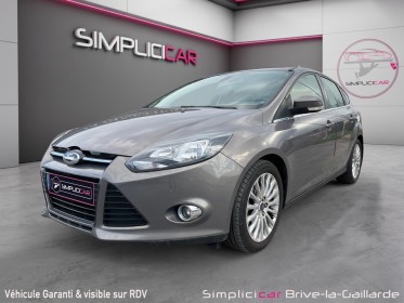 Ford focus 1.0 scti 125 ecoboost ss titanium x occasion simplicicar brive la gaillarde  simplicicar simplicibike france
