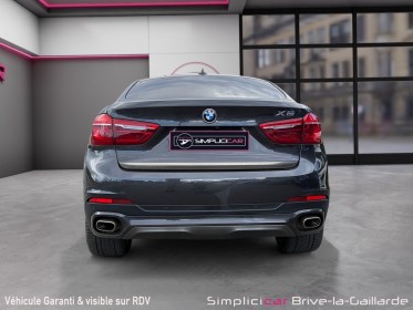 Bmw x6 f16 xdrive30d 258 ch lounge plus a attelage toit ouvrant 4 pneus neufs garantie 12 mois occasion simplicicar brive la...