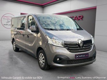 Renault trafic 1.6 dci 125 energy intens l2 occasion simplicicar les sables-d'olonne simplicicar simplicibike france
