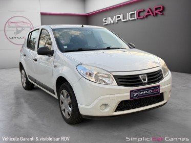 Dacia sandero 1.2 16v 75 gpl eco2 euro 5 occasion cannes (06) simplicicar simplicibike france