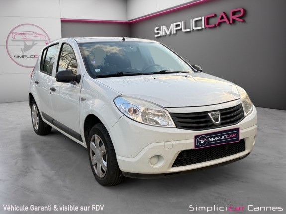 Dacia sandero 1.2 16v 75 gpl eco2 euro 5 occasion cannes (06) simplicicar simplicibike france