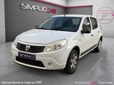 Dacia sandero 1.2 16v 75 gpl eco2 euro 5 occasion cannes (06) simplicicar simplicibike france