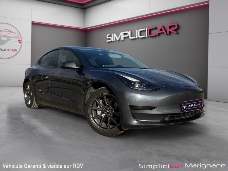 Tesla model 3 autonomie standard plus rwd autopilot amélioré garantie 12 mois occasion simplicicar marignane  simplicicar...