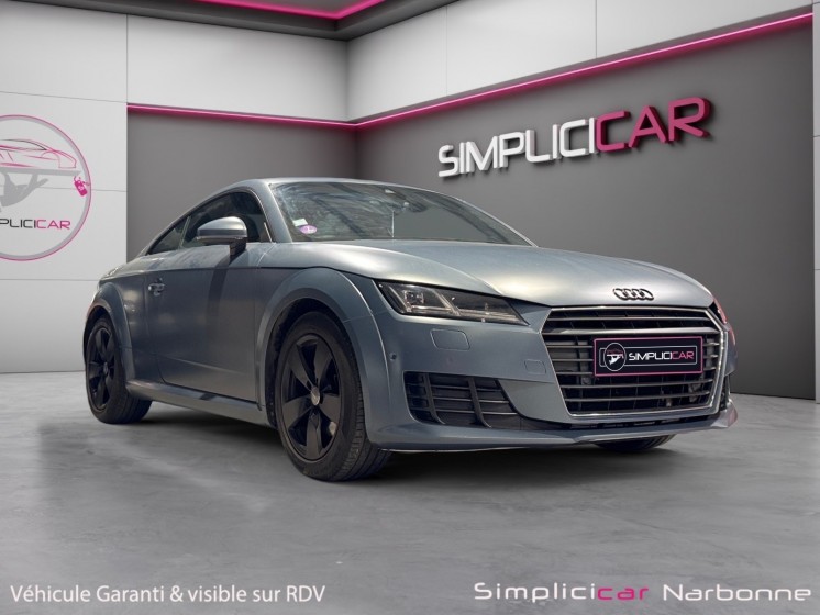 Audi tt coupe 2.0 tfsi 230 s tronic 6 garantie 12 mois  virtual camera sièges chauffants occasion simplicicar narbonne...