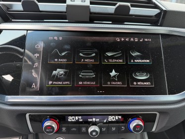 Audi q3 sportback 35 tfsi 150 ch s tronic 7 s line attelage sièges électriques hayon électrique garantie 12 mois occasion...