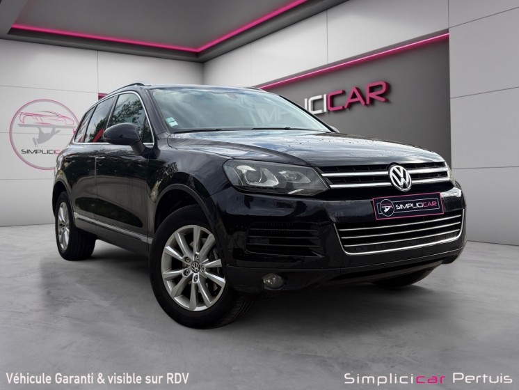 Volkswagen touareg 3.0 v6 tdi 240 fap 4motion carat tiptronic a gps sièges chauffants attelage rétractable garantie 12 mois...