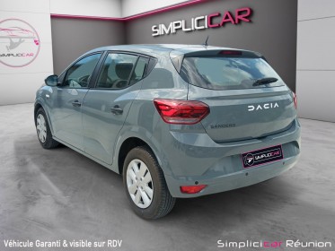 Dacia sandero 1.0 tce 90  finition essentiel / capteurs recul ar occasion réunion ville st pierre simplicicar simplicibike...