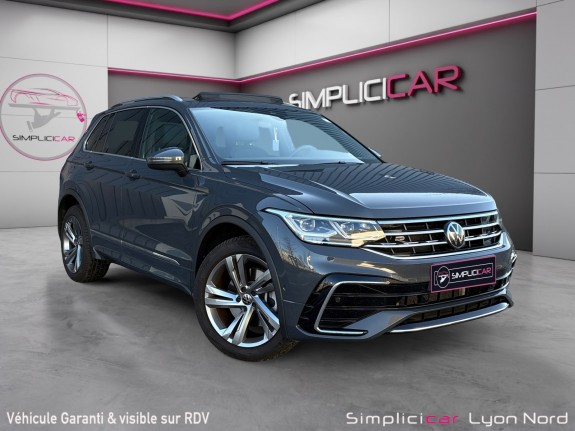 Volkswagen tiguan 1.4 ehybrid 245ch dsg6 r-line exclusive beaucoup d'options garantie 12 mois occasion simplicicar lyon nord...