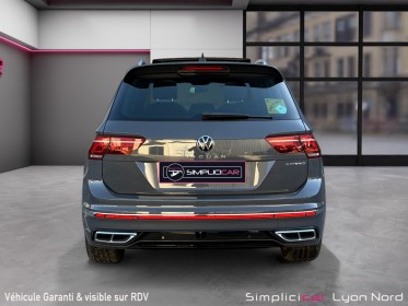 Volkswagen tiguan 1.4 ehybrid 245ch dsg6 r-line exclusive beaucoup d'options garantie 12 mois occasion simplicicar lyon nord...