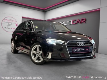 Audi a3 sportback 30 tdi 116/entretien audi/carplay/garantie 12 mois occasion simplicicar annecy simplicicar simplicibike...