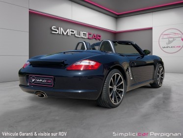 Porsche boxster 2.7i 987 cabriolet - echappement scart - intérieur cuir - climatisation - garantie 12 mois occasion...