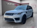 Land rover range rover sport mark viii p400e phev 2.0l 404ch hse luxe to panoramique cuir rouge sono meridian occasion...