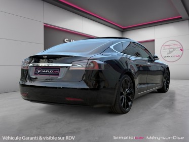 Tesla model s 75 kwh all-wheel drive toit ouvrant volant chauffant garantie 12 mois occasion simplicicar mery-sur-oise...