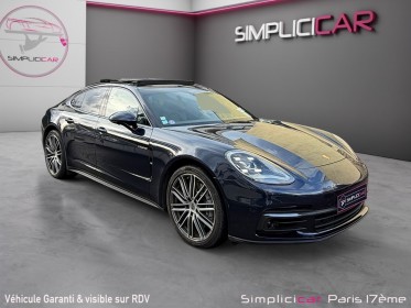 Porsche panamera 4 v6 3.0 462 hybrid pdk / pack sport chrono / toit ouvrant / entretien porsche occasion paris 17ème...