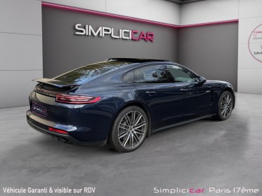Porsche panamera 4 v6 3.0 462 hybrid pdk / pack sport chrono / toit ouvrant / entretien porsche occasion paris 17ème...
