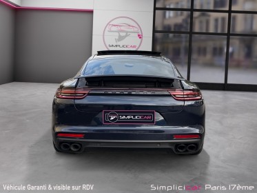 Porsche panamera 4 v6 3.0 462 hybrid pdk / pack sport chrono / toit ouvrant / entretien porsche occasion paris 17ème...