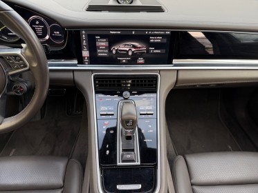 Porsche panamera 4 v6 3.0 462 hybrid pdk / pack sport chrono / toit ouvrant / entretien porsche occasion paris 17ème...
