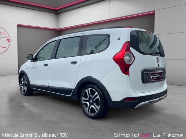 Dacia lodgy i ph2 1.3 tce 130 - 15 ans 5pl - 1 ere main - caméra de recul - entretien renault occasion simplicicar la fleche...