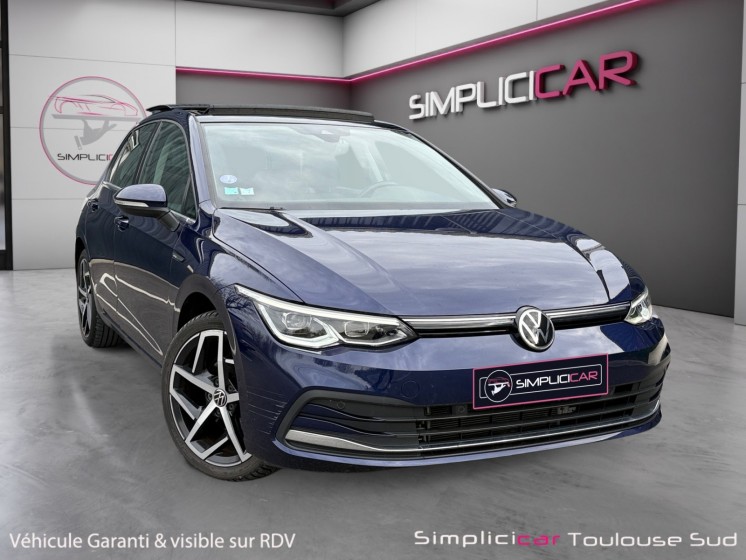 Volkswagen golf viii 1.5 etsi opf 150 style dsg7 toit panoramique applecarplay camera de recul siège electrique massant......