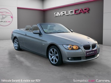 Bmw serie 3 cab e93 325i luxe a occasion cannes (06) simplicicar simplicibike france