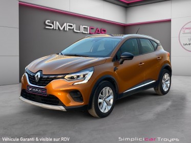 Renault captur tce 90 zen sièges chauffant carplay clim garantie 12 mois occasion barberey simplicicar simplicibike france