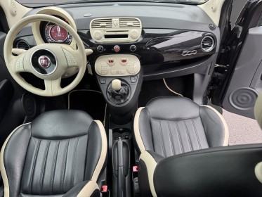 Fiat 500 serie 3 1.2 8v 69 ch lounge courroie de distrubition faite / toit panoramique / radar arriere occasion simplicicar...