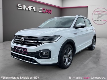 Volkswagen t-cross 1.0 tsi 110 start/stop dsg7 r-line garantie 12 mois occasion simplicicar limoges  simplicicar simplicibike...
