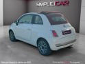 Fiat 500c 1.2 8v 69 ch lounge radars de recul climatisation toit ouvrant en toile garantie 12 mois occasion barberey...