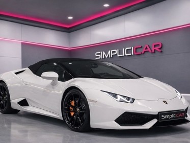 Lamborghini huracan spyder 610-4 v10 spyder tva recuperable occasion simplicicar angers simplicicar simplicibike france