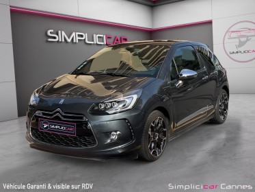 Ds ds3 thp 165 ss sport chic occasion cannes (06) simplicicar simplicibike france