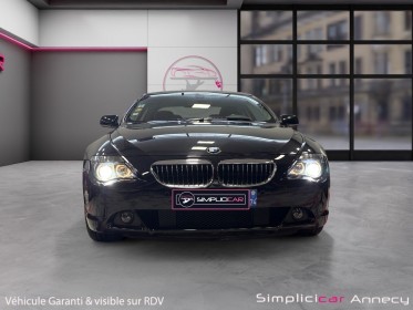 Bmw serie 6 e63 645ci, 333cv/premiere main/francaise/entretien exclusif bmw/garantie 12 mois occasion simplicicar annecy...