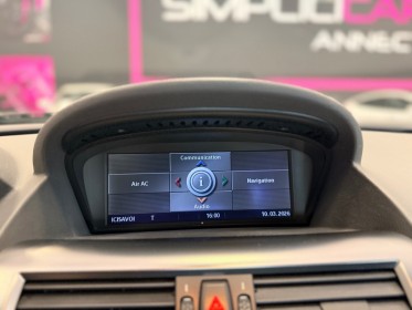 Bmw serie 6 e63 645ci, 333cv/premiere main/francaise/entretien exclusif bmw/garantie 12 mois occasion simplicicar annecy...