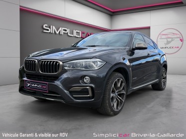 Bmw x6 f16 xdrive30d 258 ch edition a occasion simplicicar brive la gaillarde  simplicicar simplicibike france