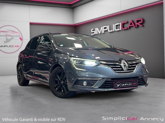 Renault megane iv berline business blue dci 150 edc business intens/full suivi/carplay/camera/roue de secours/garantie 12...