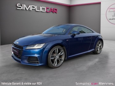 Audi tt coupe s-line 2.0 tfsi 230ch quattro s tronic - bleu sepang - bang and olufsen - radar av ar - suivi complet occasion...