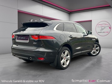Jaguar f-pace v6 3.0 v6 300 ch 700 nm bva8 awd 4x4 r-sport double toit ouvrant feu full led sono meridian aff tête haute......