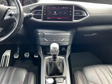 Peugeot 308 gt line 2.0 bluehdi 150ch ss bvm6 gt line intérieur cuir sièges chauffants caméra de recul 360 garantie 12...
