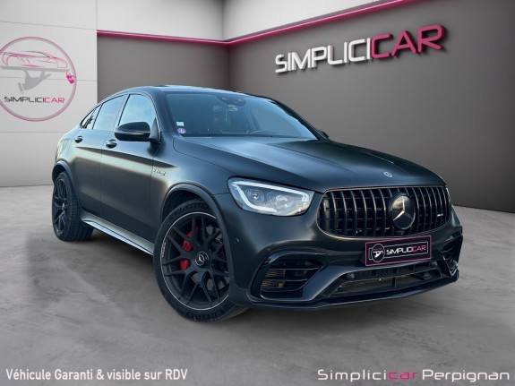 Mercedes glc coupe 63s 4matic amg phase 2 a saisir avant reprise virtual cockpit service b ok garantie 12 mois europe...
