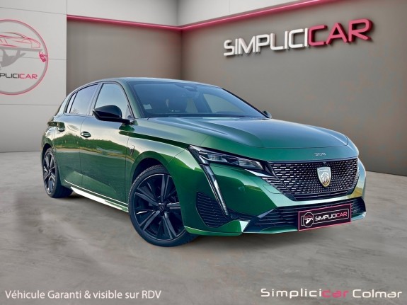 Peugeot 308 gt pack phev 225 e-eat8 gt pack virtual cockpit 3d carplay sièges et volant chauffant garantie 12 mois occasion...